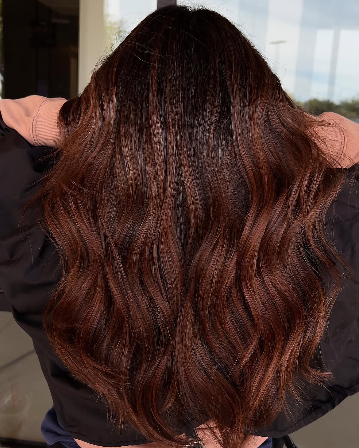 Rich Copper Brown Waves With Subtle Dimension
