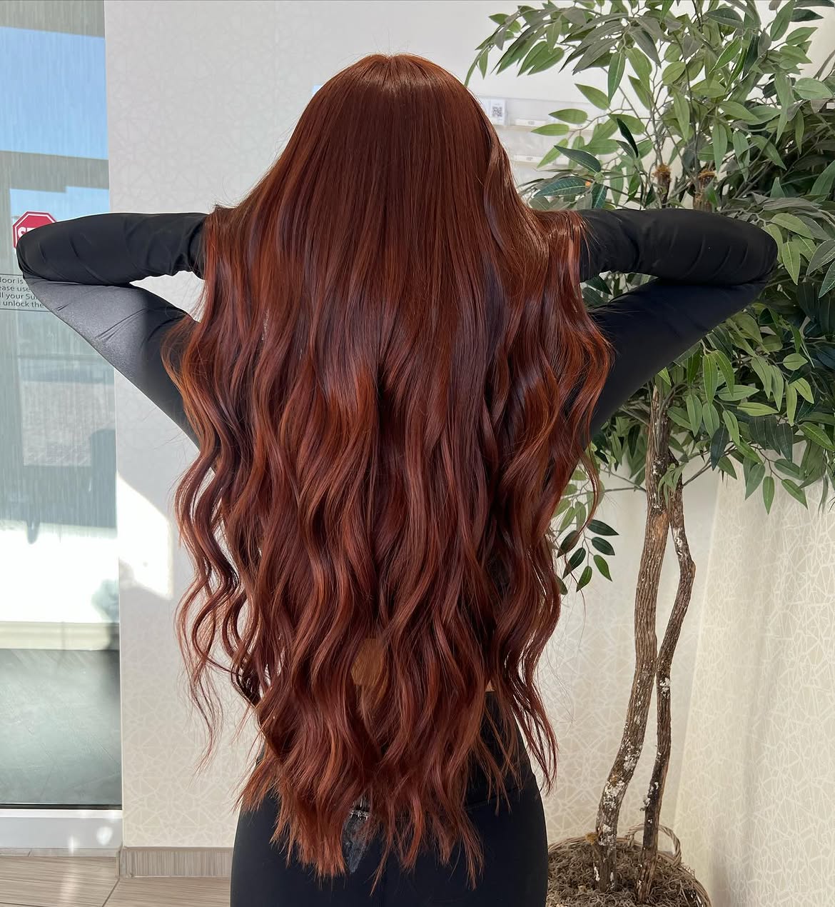 Rich Copper Brown Waves With Subtle Red Undertones