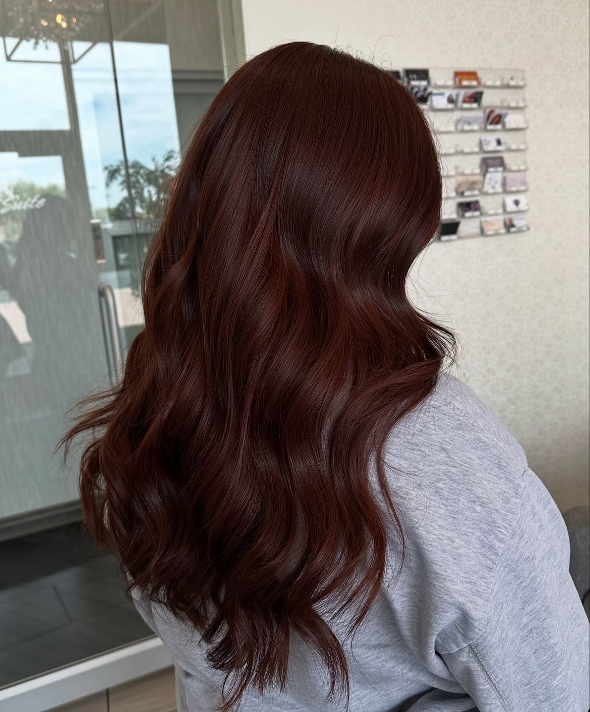 Rich Copper Brown Waves With Subtle Shine