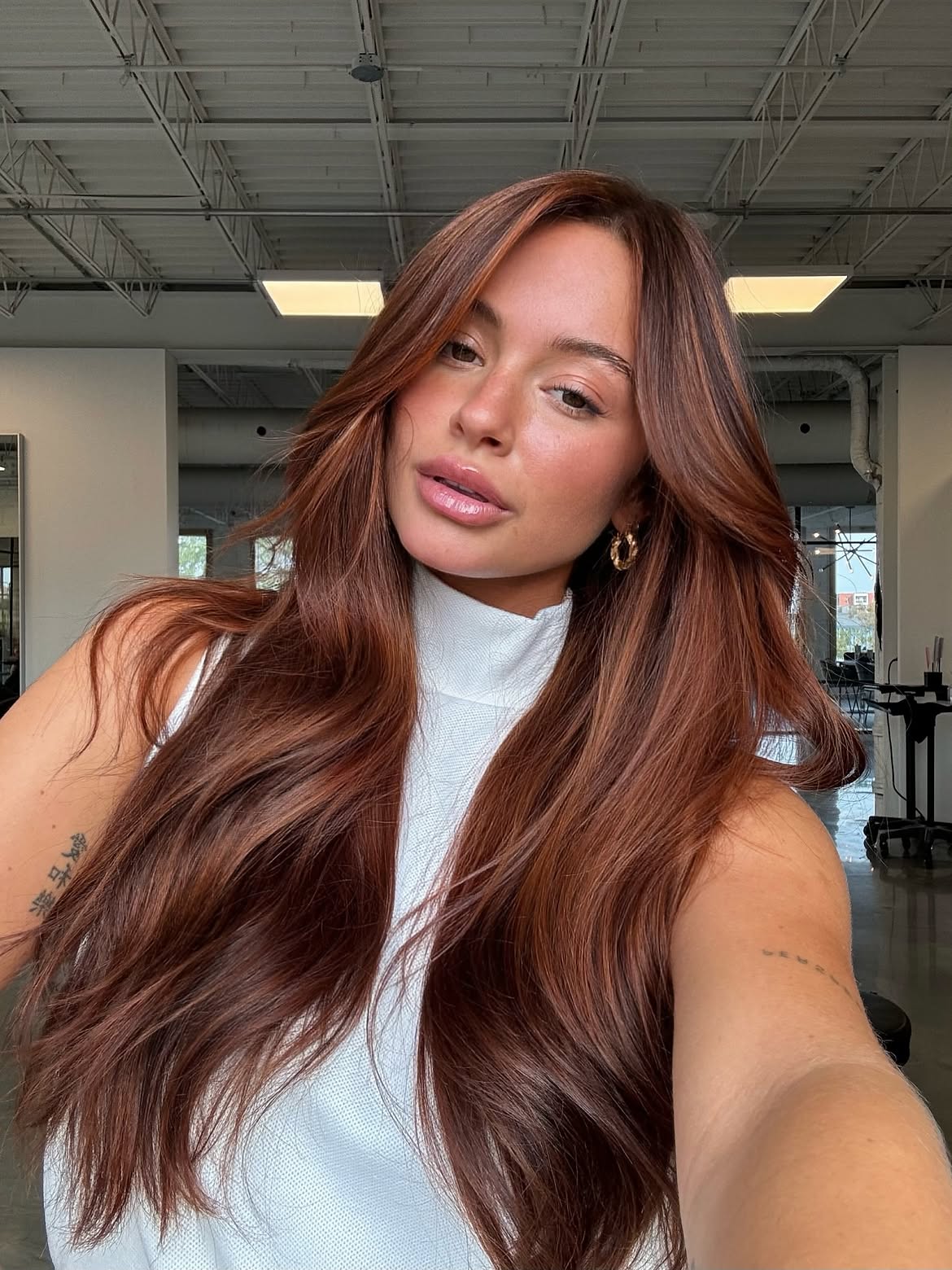 Rich Copper Brown With Subtle Red Undertones