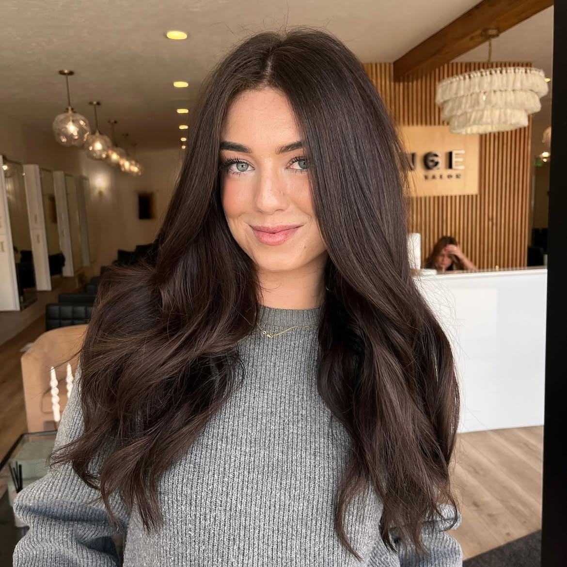 Rich Espresso Brown With Subtle Layers
