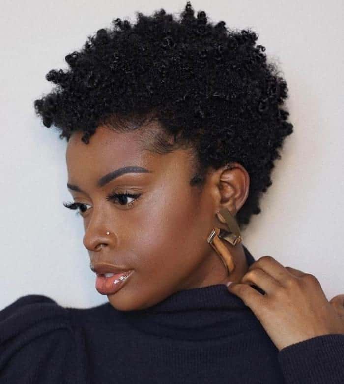 Tapered Shape With Fine Texture Tapered Shape With Fine Texture — Afro Hair