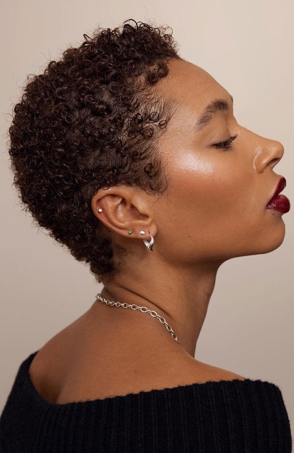 Tapered Cut Blowout Tapered Cut Blowout — Afro Hair