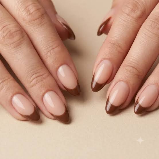 Subtle Pearlescent Sheen White French Subtle Pearlescent Sheen White French — Almond French Tip Nails