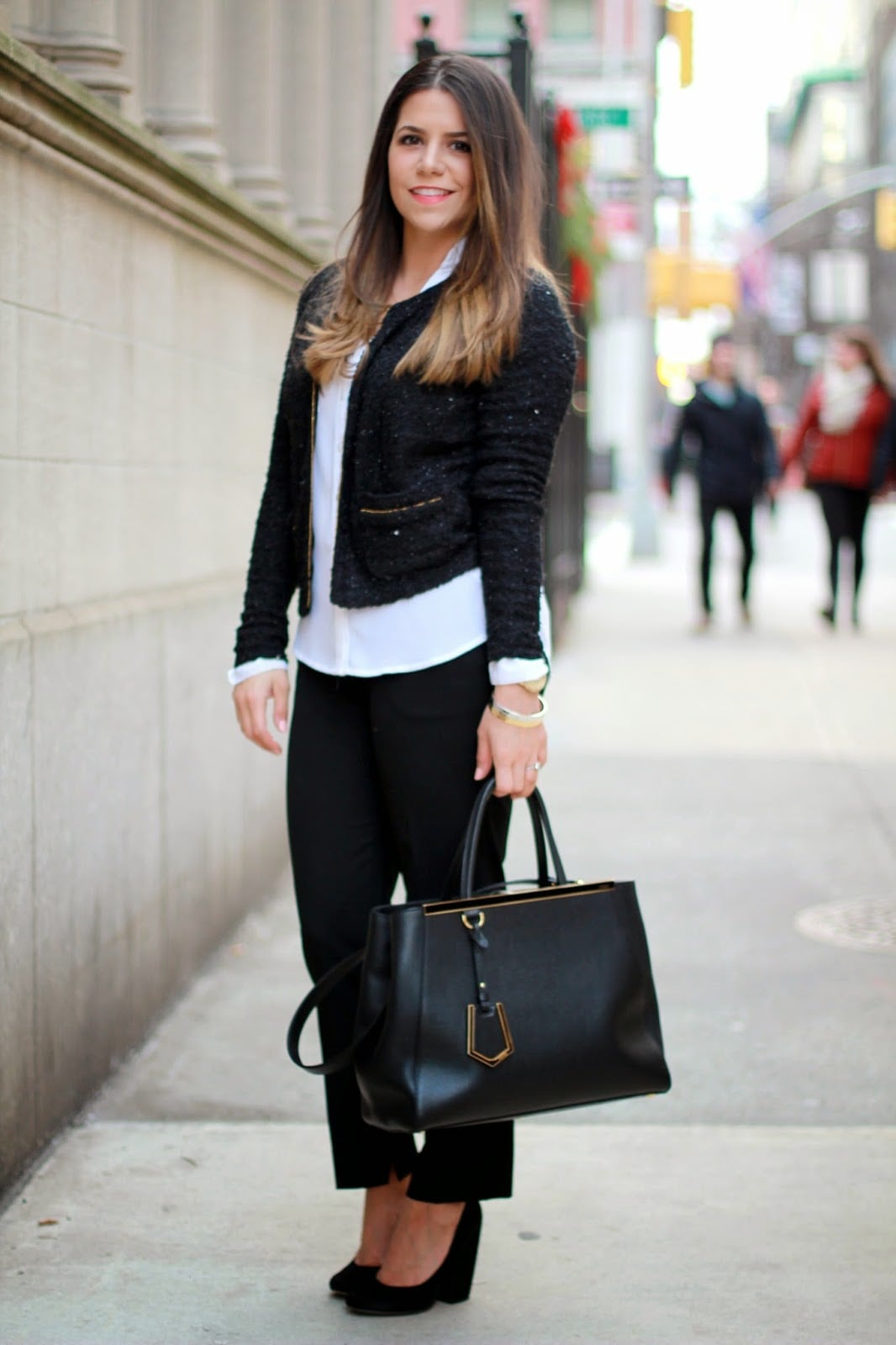 Business Casual Knit Jacket and Trousers Business Casual Knit Jacket and Trousers — Alt Outfits