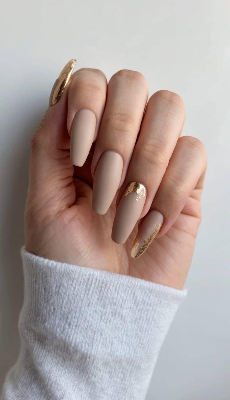 Glossy Sheer Nude Base Thin White French Almond Nails Glossy Sheer Nude Base Thin White French Almond Nails — Beige Nails