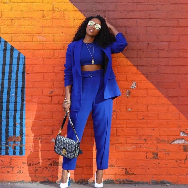 Royal blue suit for a chic event Royal blue suit for a chic event — Blue Outfits