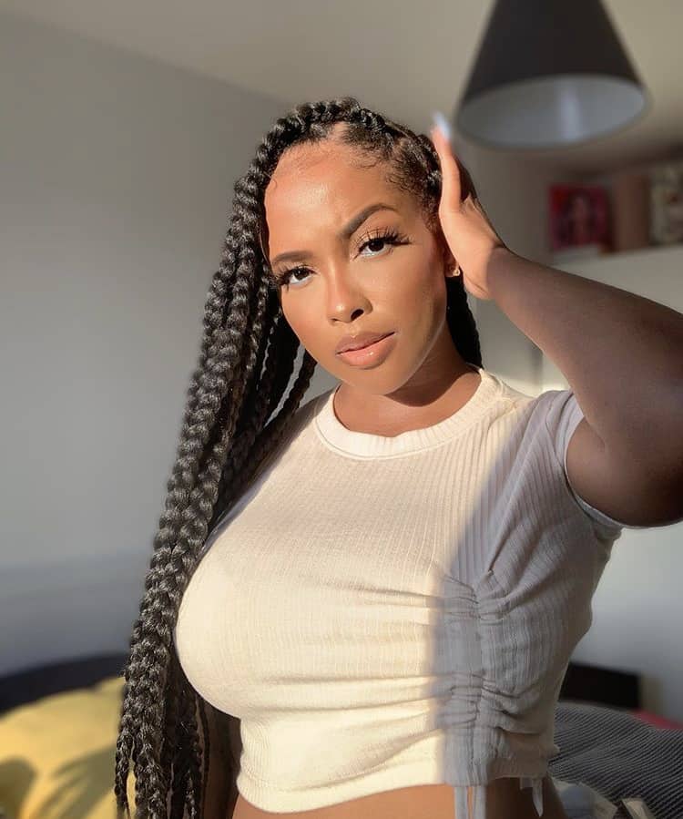 Shoulder Length Thick Wavy Box Braids Shoulder Length Thick Wavy Box Braids — Braids for Black Women