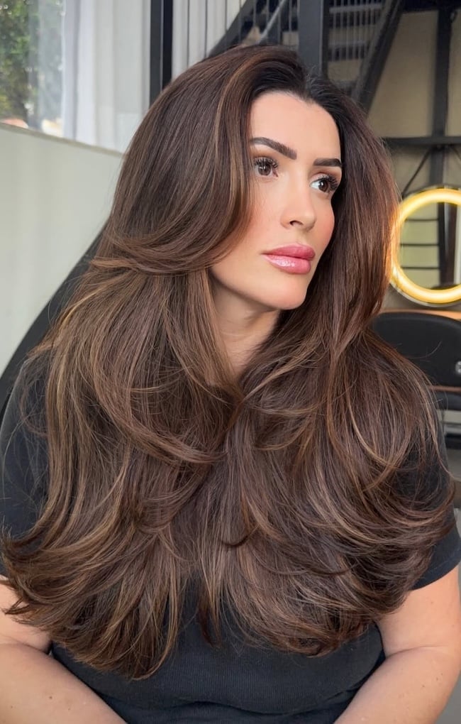 Walnut Brown With Chestnut Tones Walnut Brown With Chestnut Tones — Brown Hair