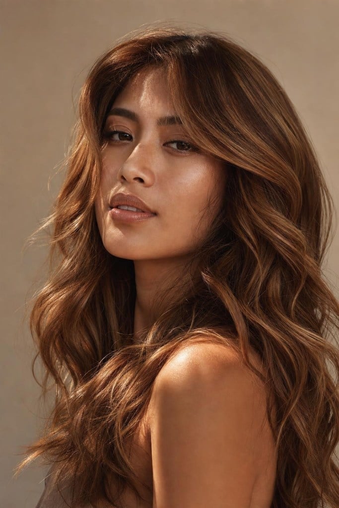 Medium Brown With Subtle Blended Highlights Medium Brown With Subtle Blended Highlights — Brown Hair Color