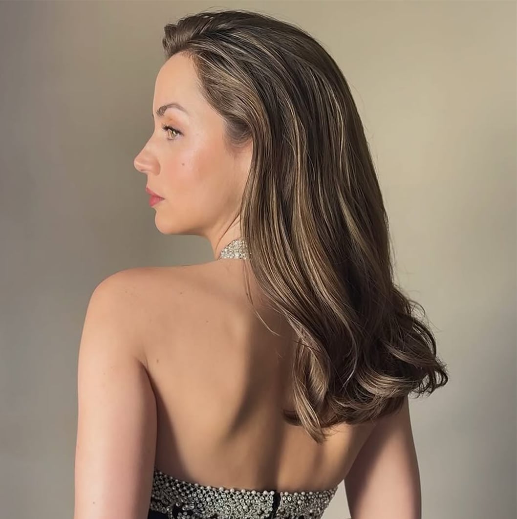 Ash Brown With Subtle Cool Highlights, Mid-Back Ash Brown With Subtle Cool Highlights, Mid-Back — Brown Hair Color