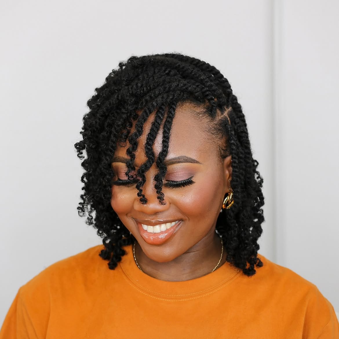 Chic Passion Twists With Side Part