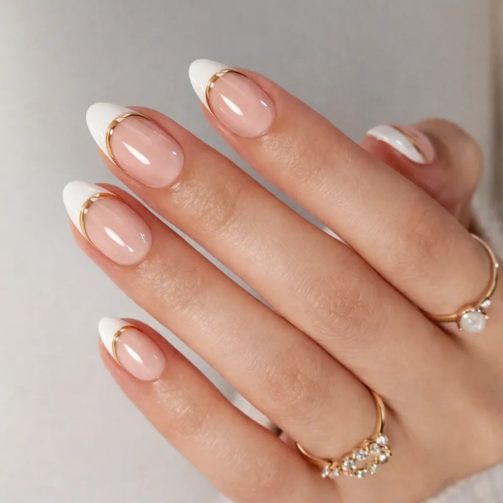 Sheer Pink Short Oval Fine French Sheer Pink Short Oval Fine French — Clean Girl Nails