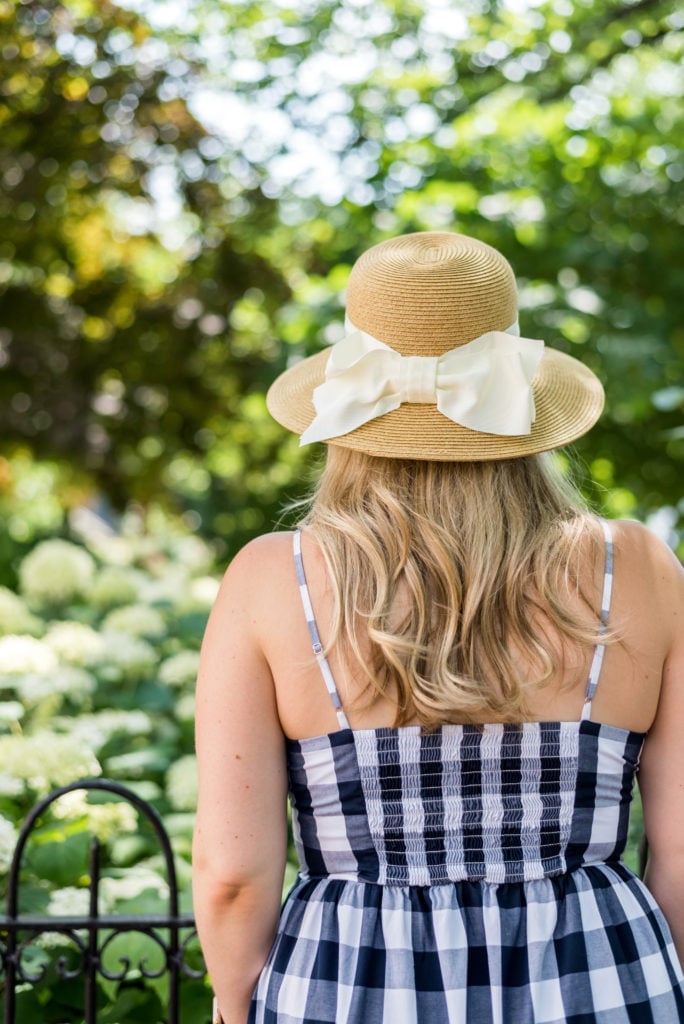 Straw Hat with Cream Bow for Sunny Day Straw Hat with Cream Bow for Sunny Day — Coastal Outfits