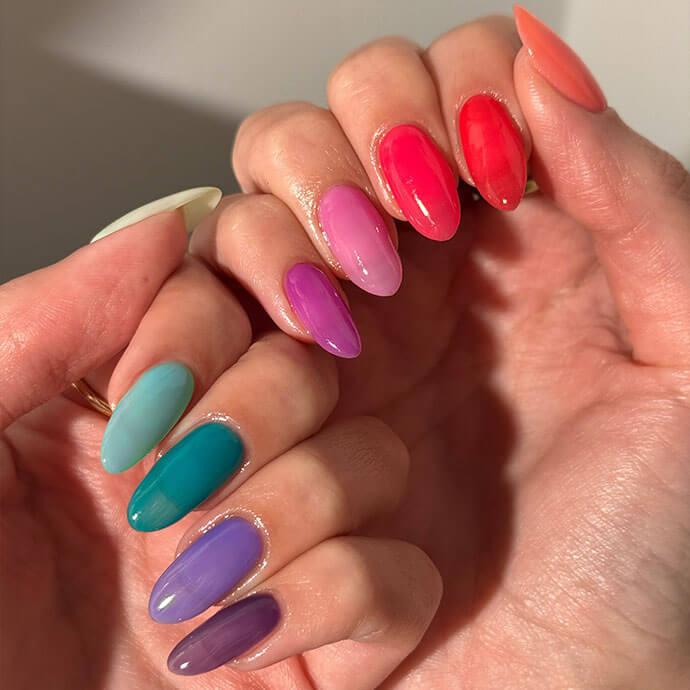 Rainbow Jelly Polish Rainbow Jelly Polish — Colorful Nails