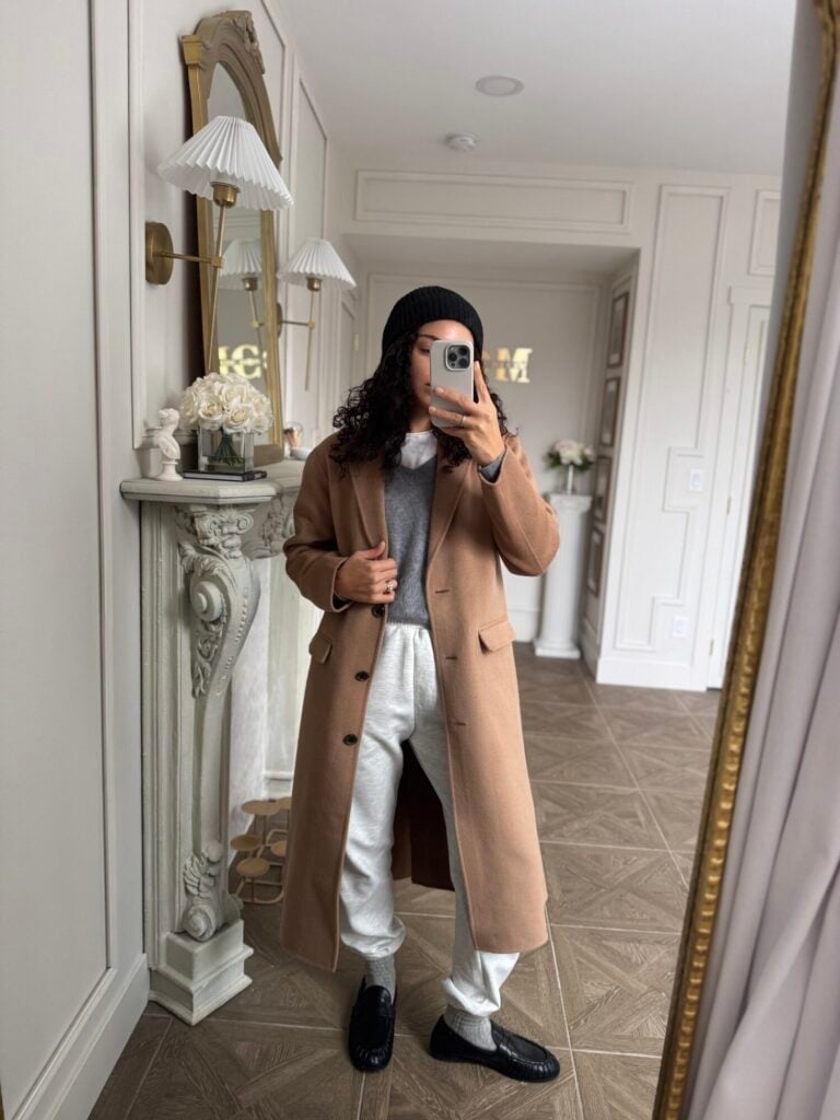 Camel coat adds warmth and sophistication Camel coat adds warmth and sophistication — Comfy Outfits