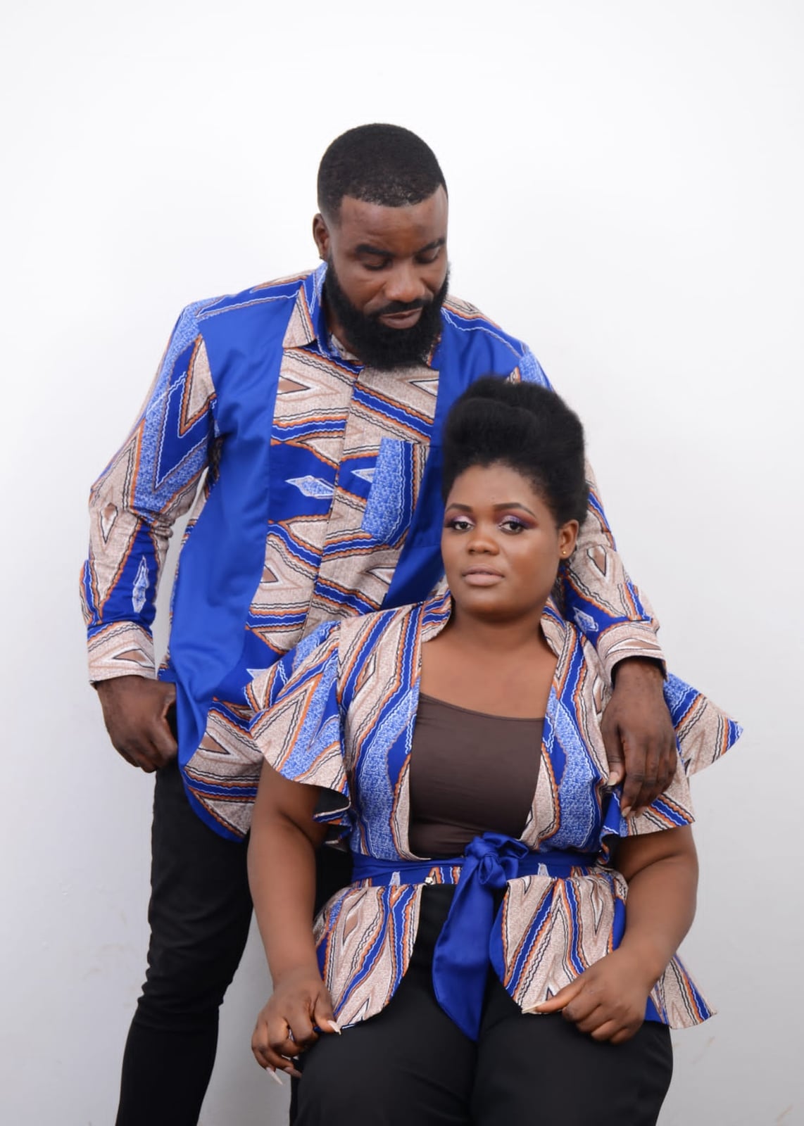 Traditional african couple matching outfit – Abbiexpress