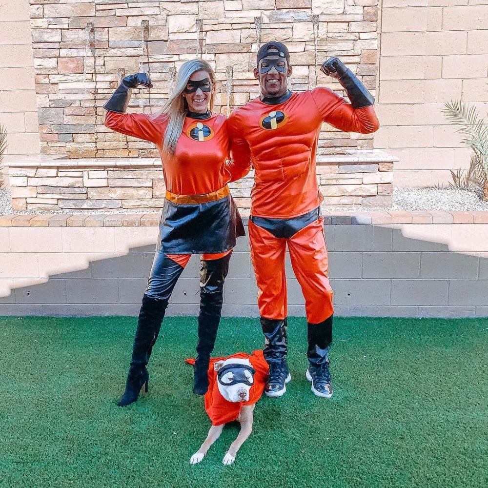 Superhero Costume Couple Look Superhero Costume Couple Look — Couple Outfit