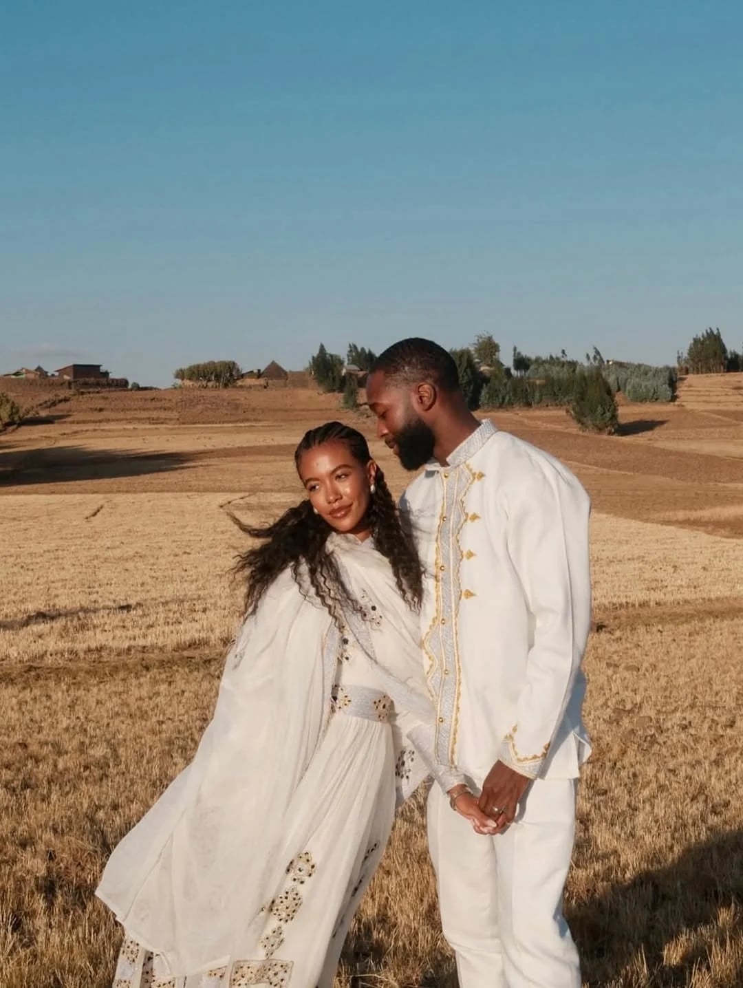 Traditional Ethiopian Attire Couple Ensemble Traditional Ethiopian Attire Couple Ensemble — Couple Outfit