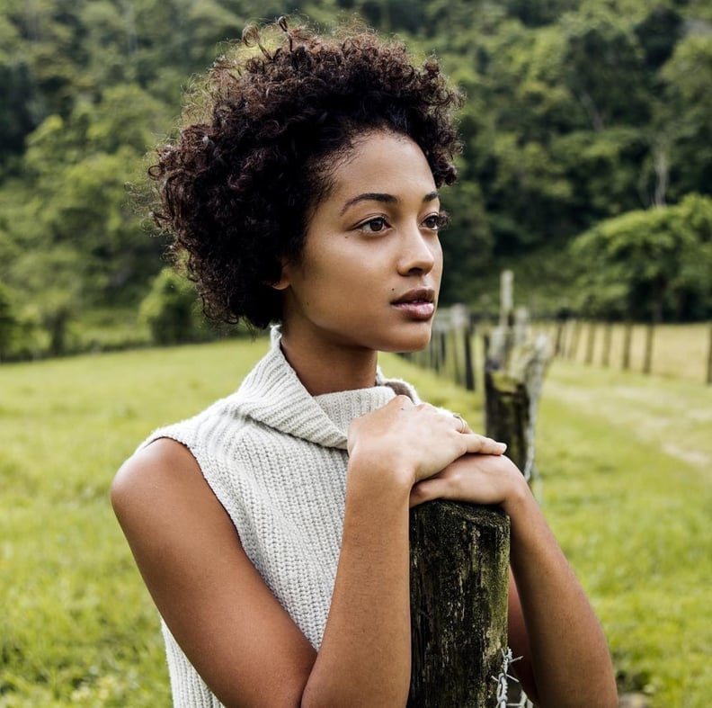 Thick Curly Layers Ending At The Ear Thick Curly Layers Ending At The Ear — Curly Hair Natural