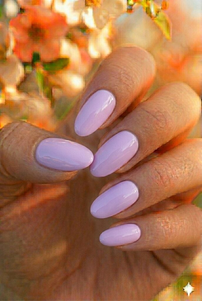 Short Round Shell Pattern Nails Short Round Shell Pattern Nails — Cute Nails
