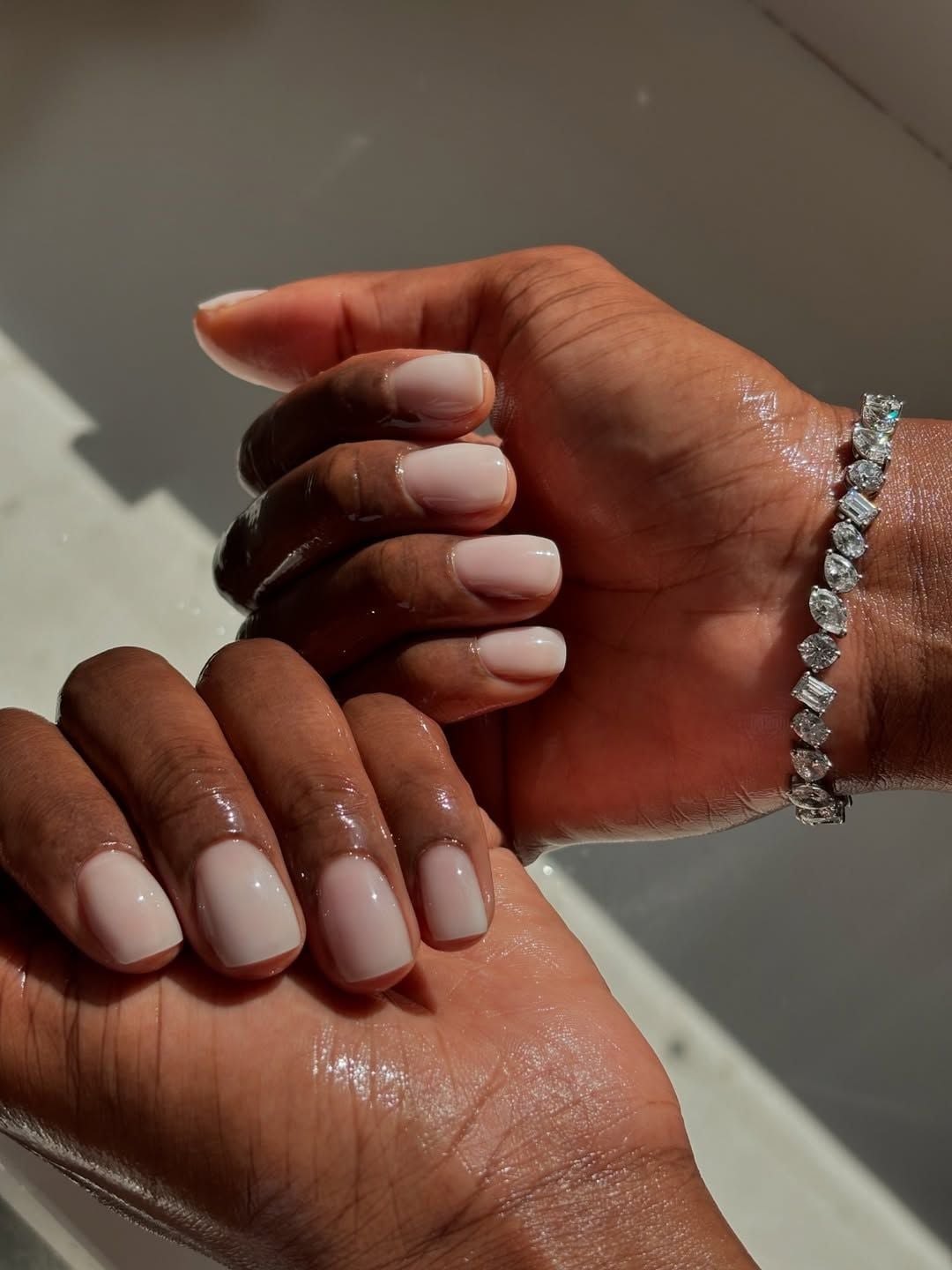 Deep Chocolate Brown Glossy Short Square Nails Deep Chocolate Brown Glossy Short Square Nails — Cute Square Nails