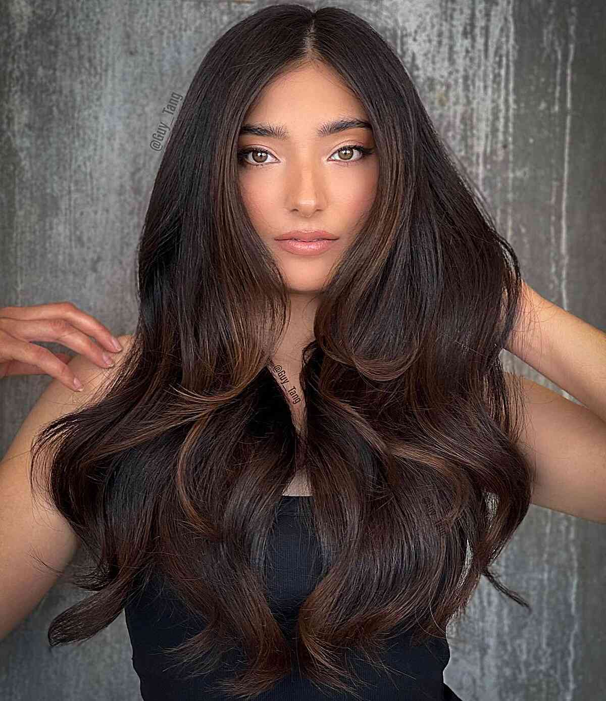 Rich Dark Brown With Subtle Highlights Rich Dark Brown With Subtle Highlights — Dark Brown Hair
