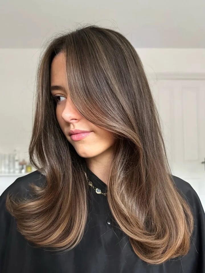Long Layers With Subtle Dimension Long Layers With Subtle Dimension — Dark Highlights