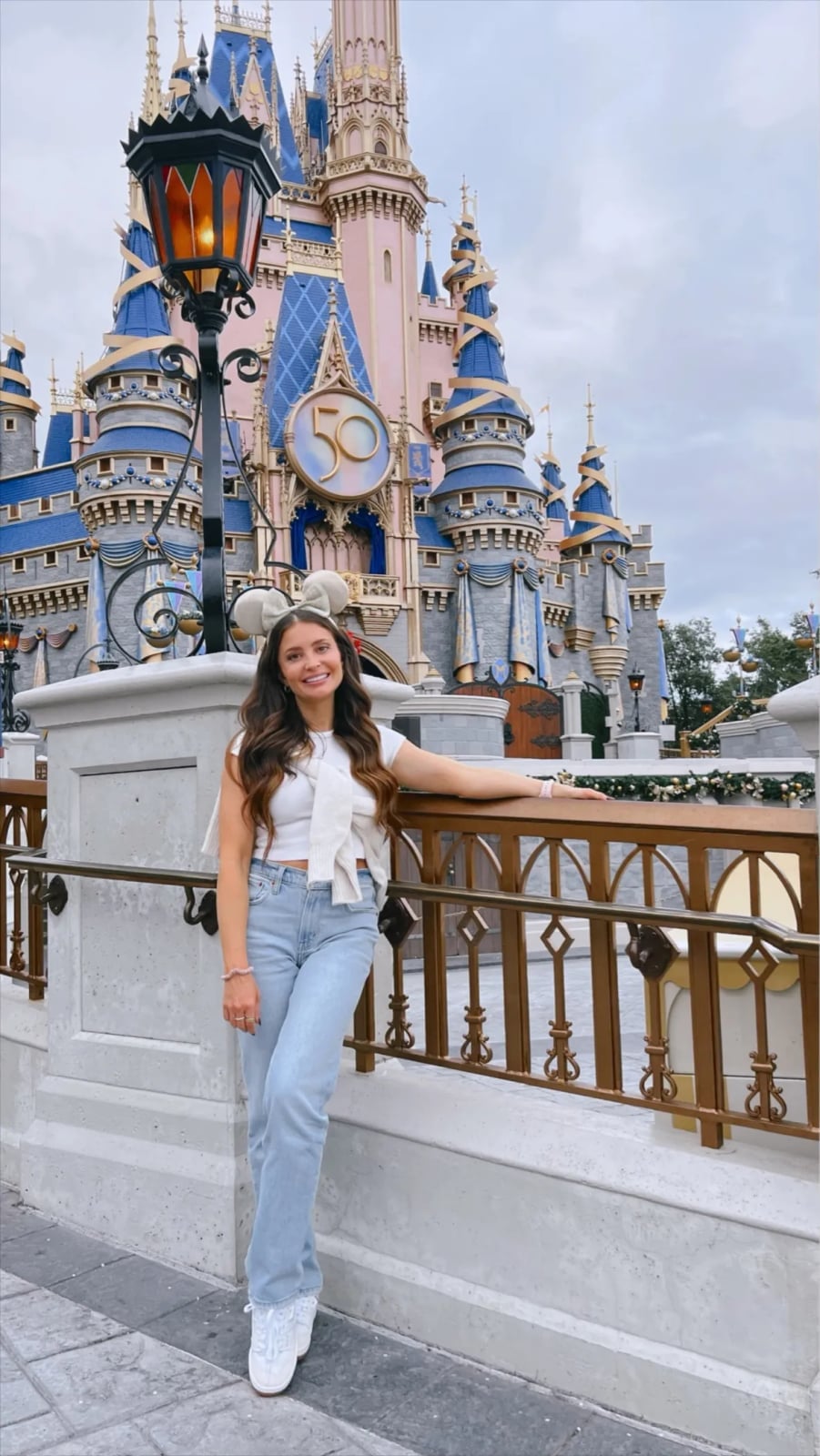 Wide-Leg Jeans With Knit Cardigan Wide-Leg Jeans With Knit Cardigan — Disney Outfits