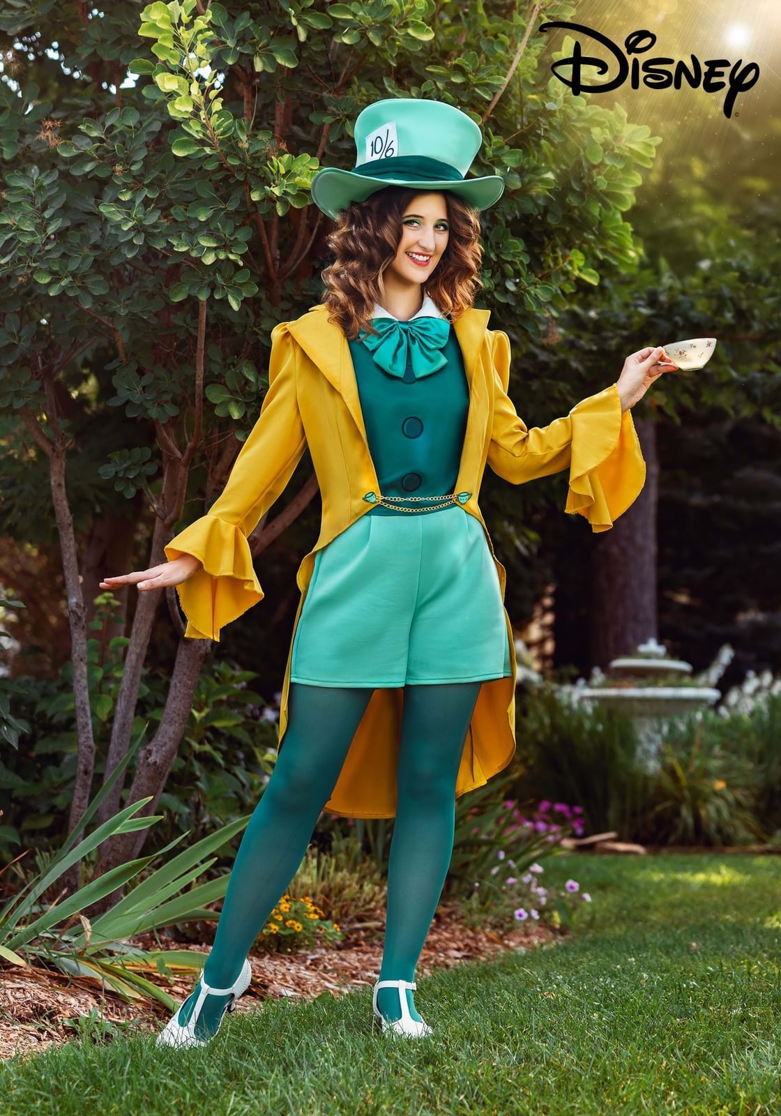 Mad Hatter Yellow Tailcoat Costume Ensemble Mad Hatter Yellow Tailcoat Costume Ensemble — Disney Outfits