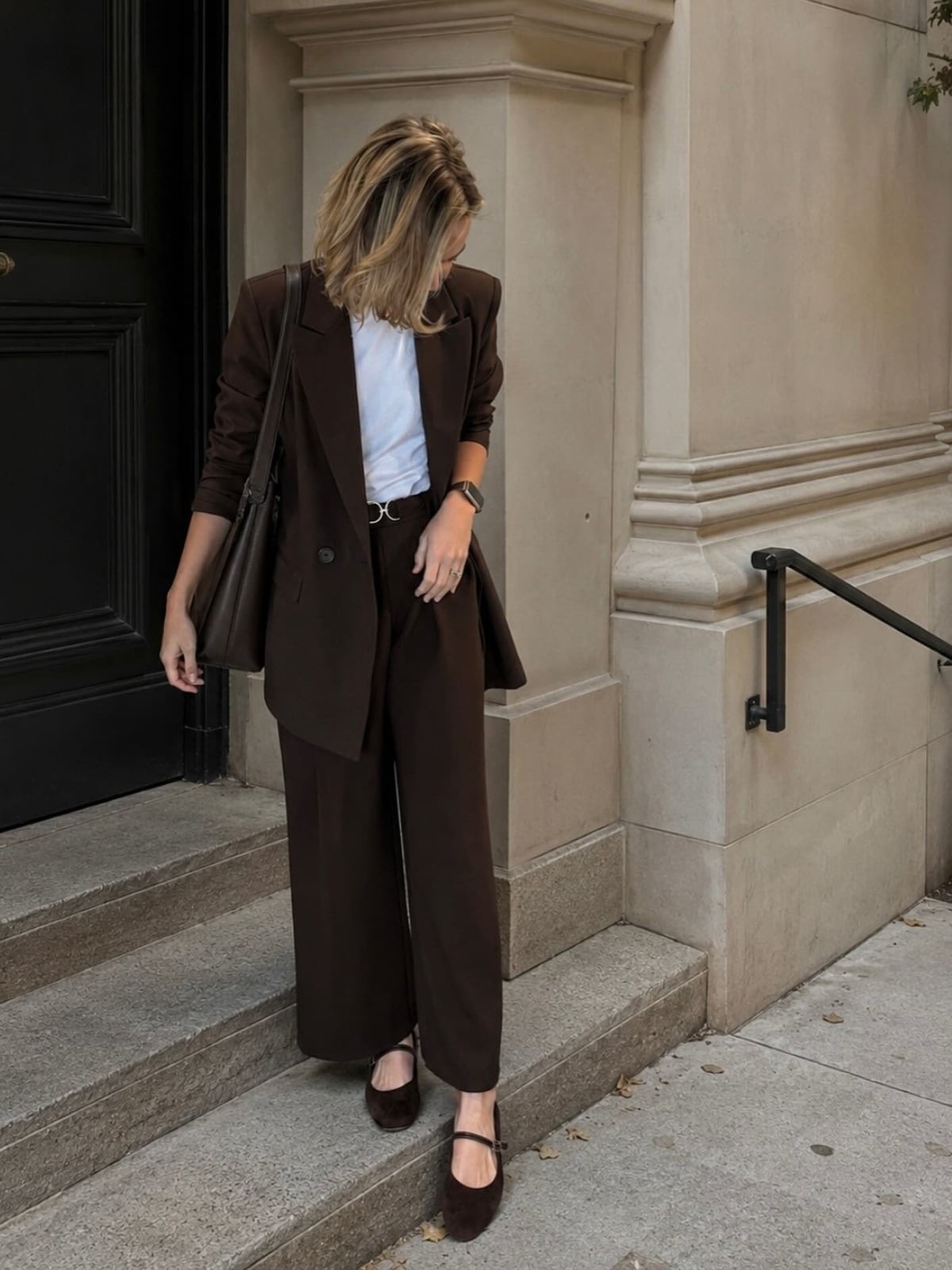 Oversized Blazer With Wide-Leg Trousers Oversized Blazer With Wide-Leg Trousers — Elegant Outfits