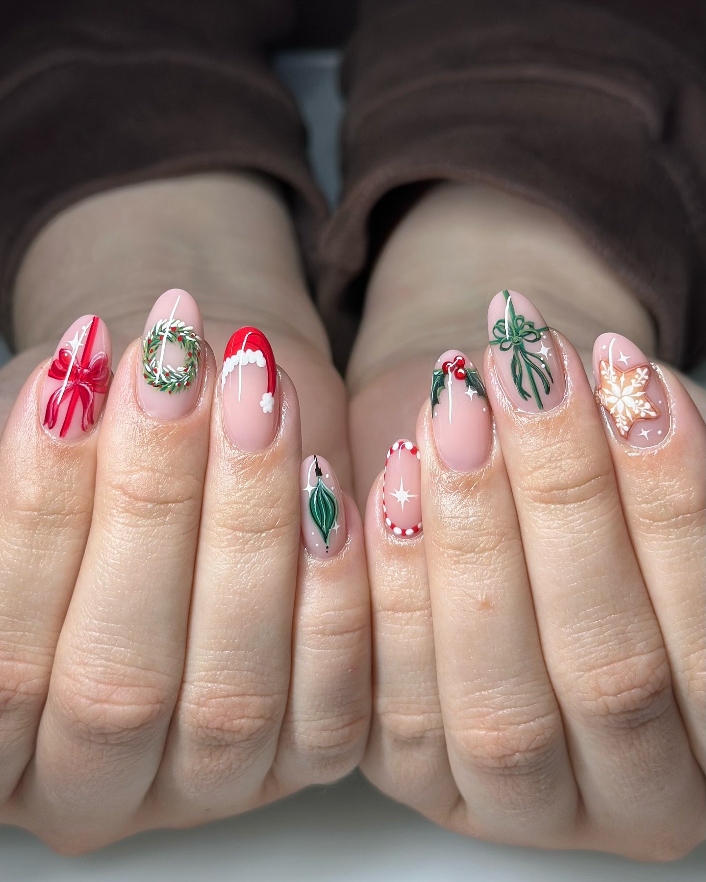 Festive Christmas Nail Art Collection