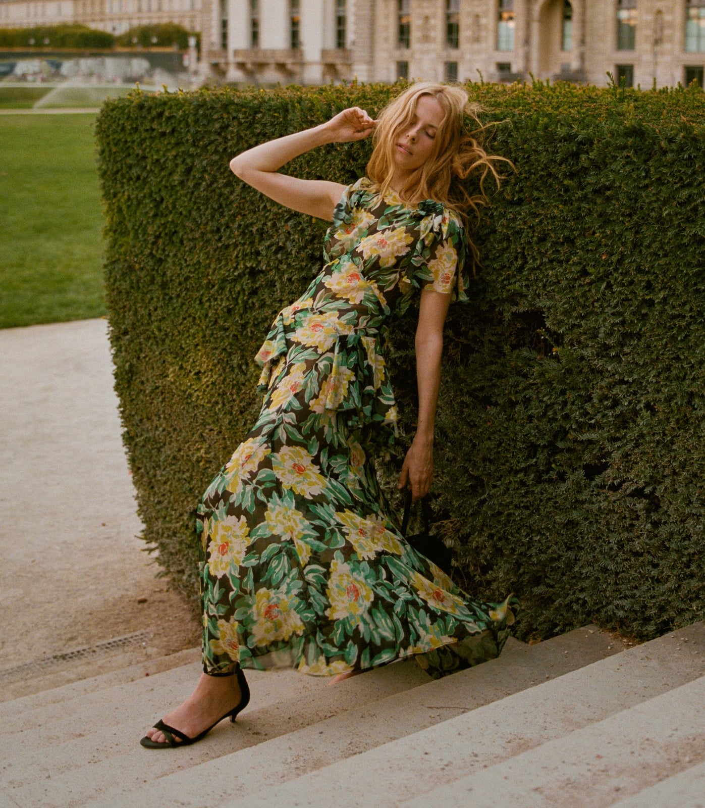 Ruffled Tiered Maxi Floral Dress Ruffled Tiered Maxi Floral Dress