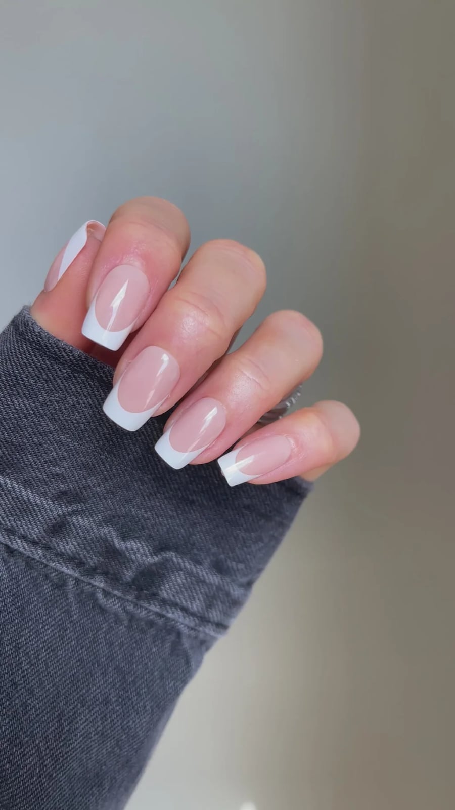 Elongated Tip French Long Square Nails Elongated Tip French Long Square Nails — French Tip Nails Square