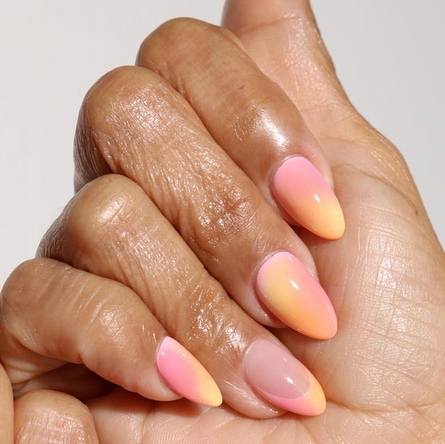 Short Almond Ombre Gradient French Tips Nails Short Almond Ombre Gradient French Tips Nails — Gel Nail Art
