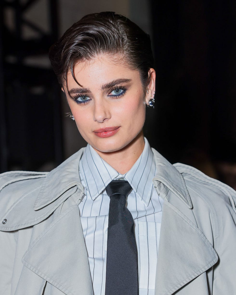Dark Brown Slicked Back Pixie Dark Brown Slicked Back Pixie — Girl Pixie