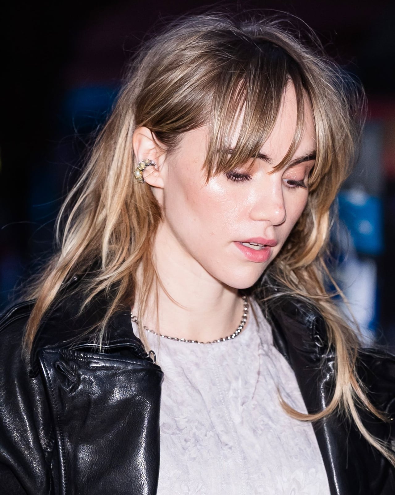 Shoulder Length Ash Blonde With Wispy Bangs Shoulder Length Ash Blonde With Wispy Bangs — Hair with Bangs