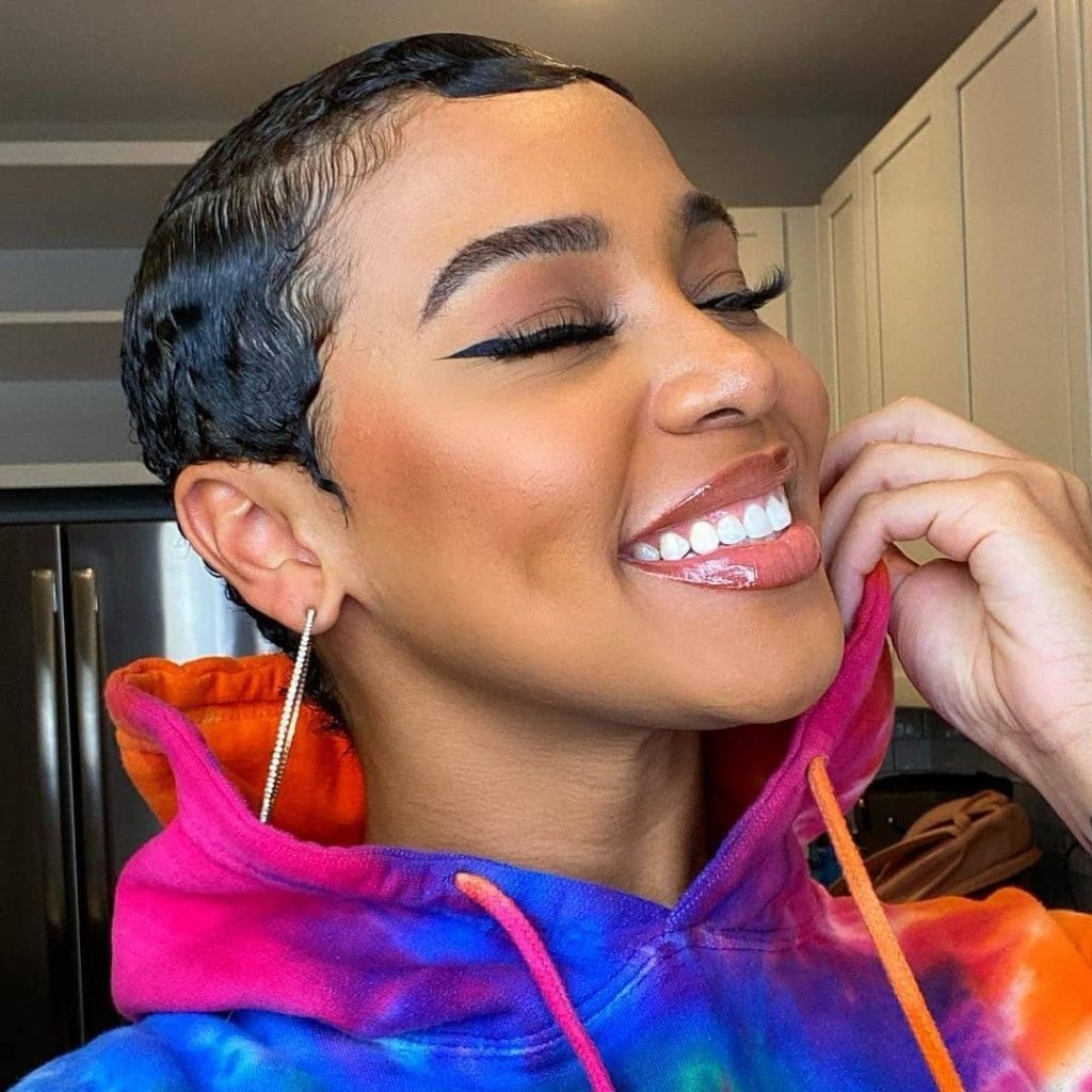 Smooth Finger Wave Pixie Smooth Finger Wave Pixie — Haircuts for Black Women