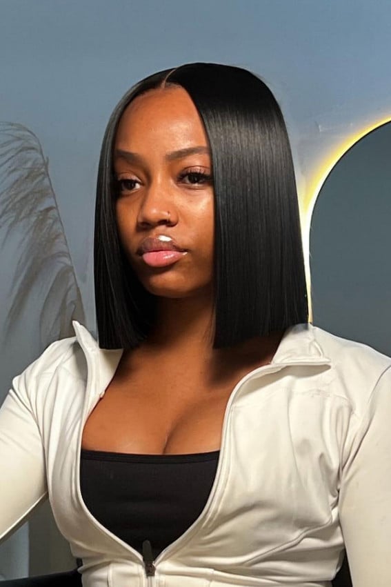 Sleek Blunt Bob Sleek Blunt Bob — Haircuts for Black Women