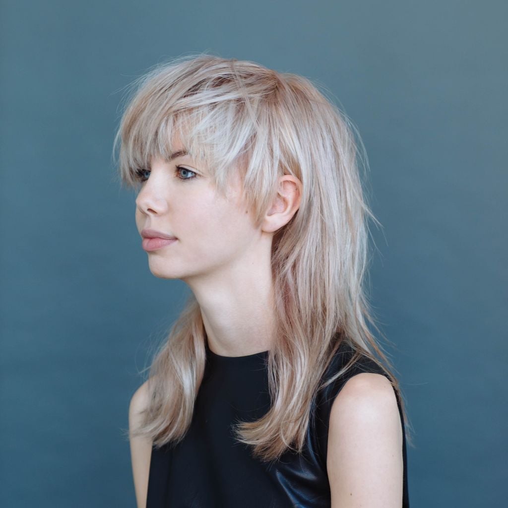 Collarbone Shag With Textured Layers and Ash Blonde Collarbone Shag With Textured Layers and Ash Blonde — Hairstyles for Teens