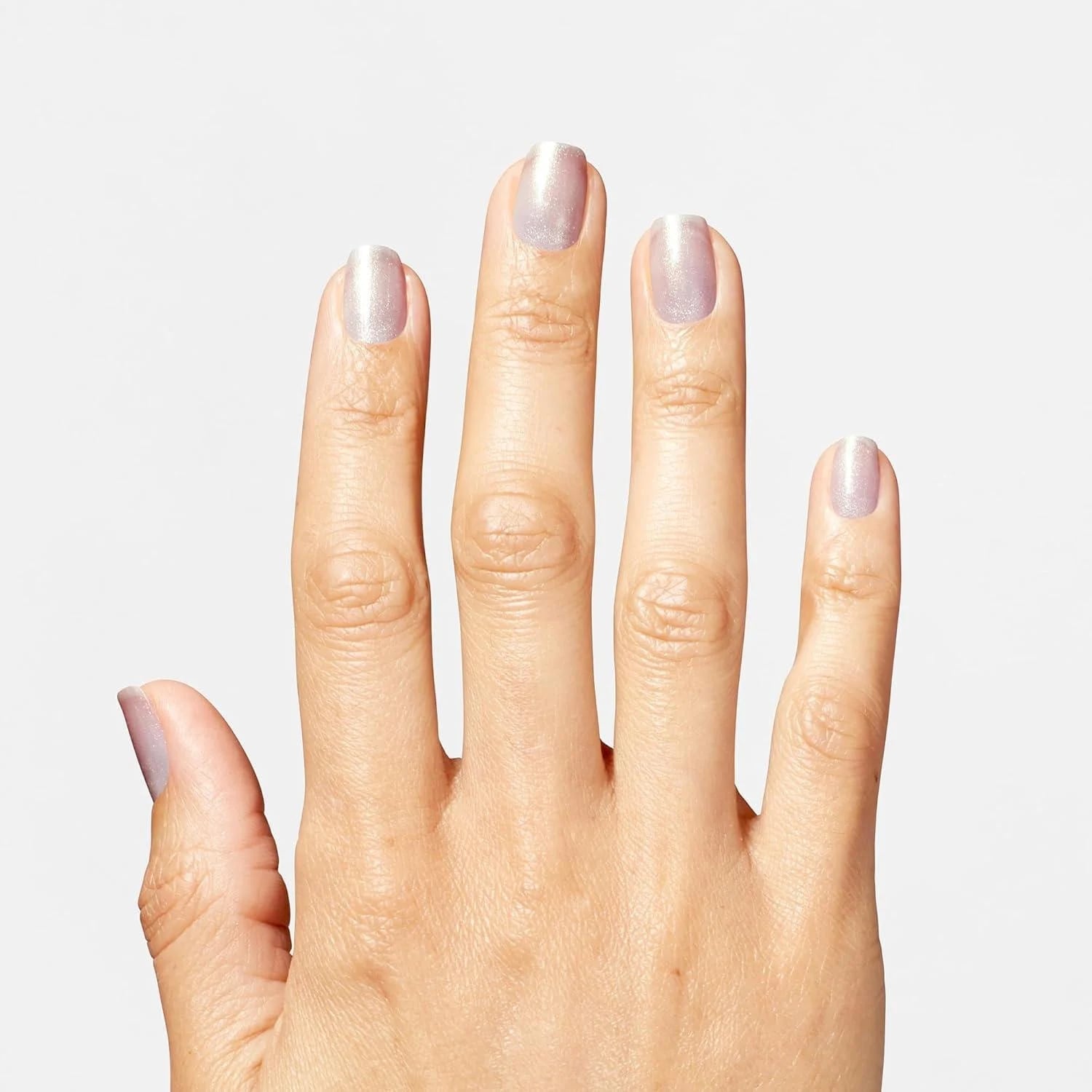 Pale Lilac Shimmer Short Oval Nails Pale Lilac Shimmer Short Oval Nails — Hello Kitty Nails