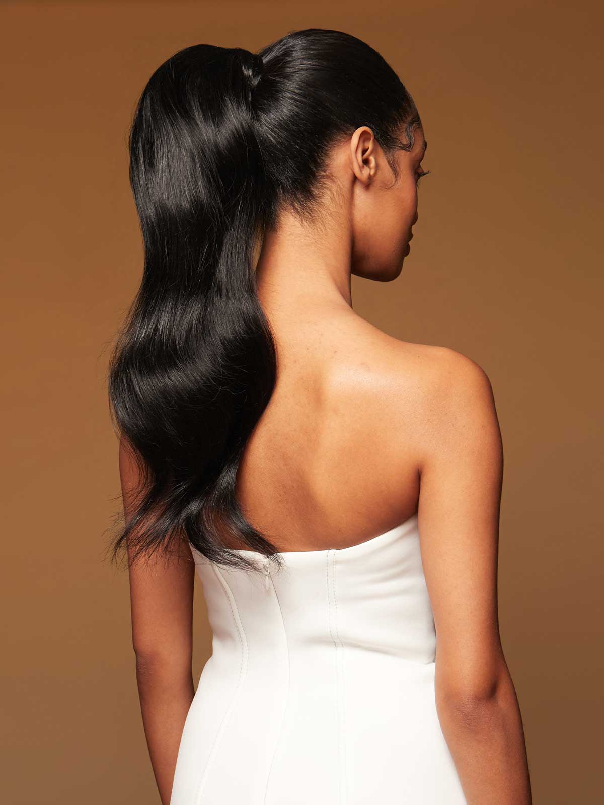 Shoulder Length Volume With Shine Shoulder Length Volume With Shine — Jet Black Hair