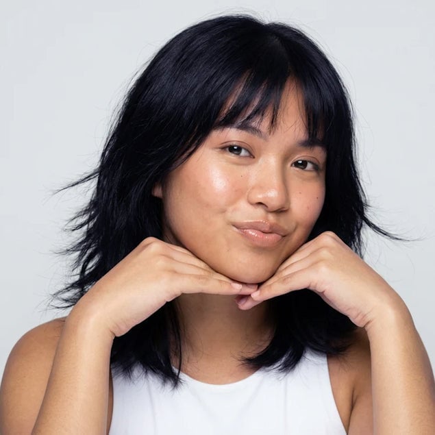 Chin Length Bob With High Gloss Chin Length Bob With High Gloss — Jet Black Hair