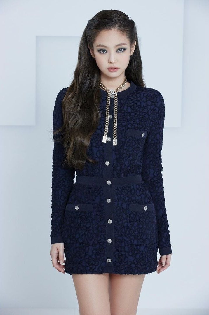 Navy textured knit set Navy textured knit set — K-pop Outfits