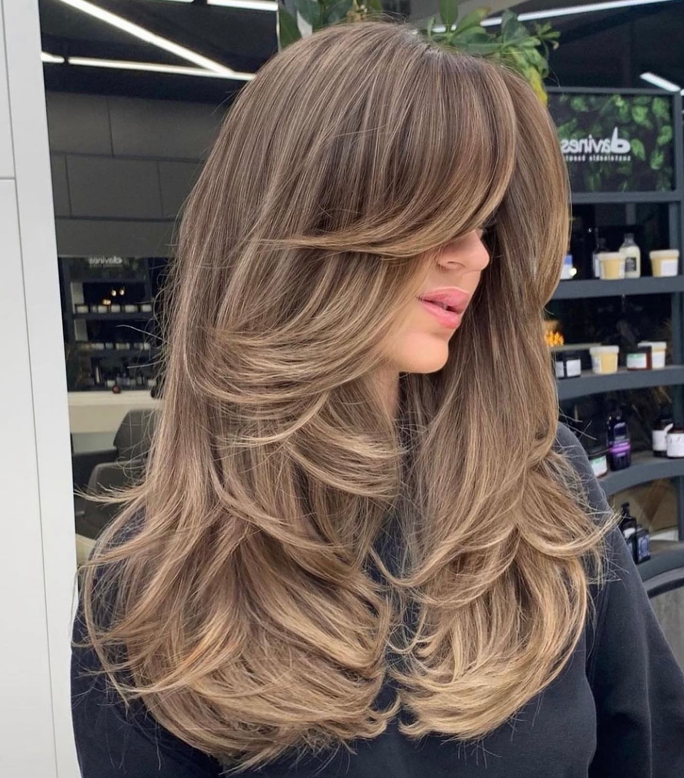 Long Cascading Layers With Subtle Balayage Long Cascading Layers With Subtle Balayage — Layers Hairstyles