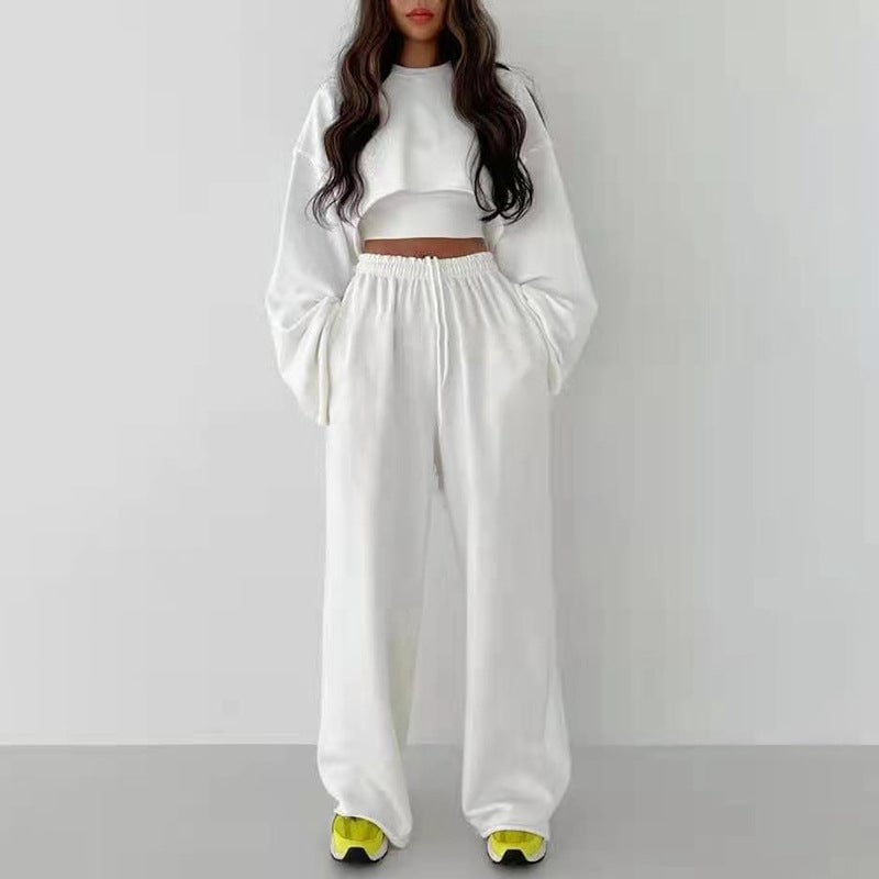 White loungewear set with yellow sneakers White loungewear set with yellow sneakers — Lazy Outfits