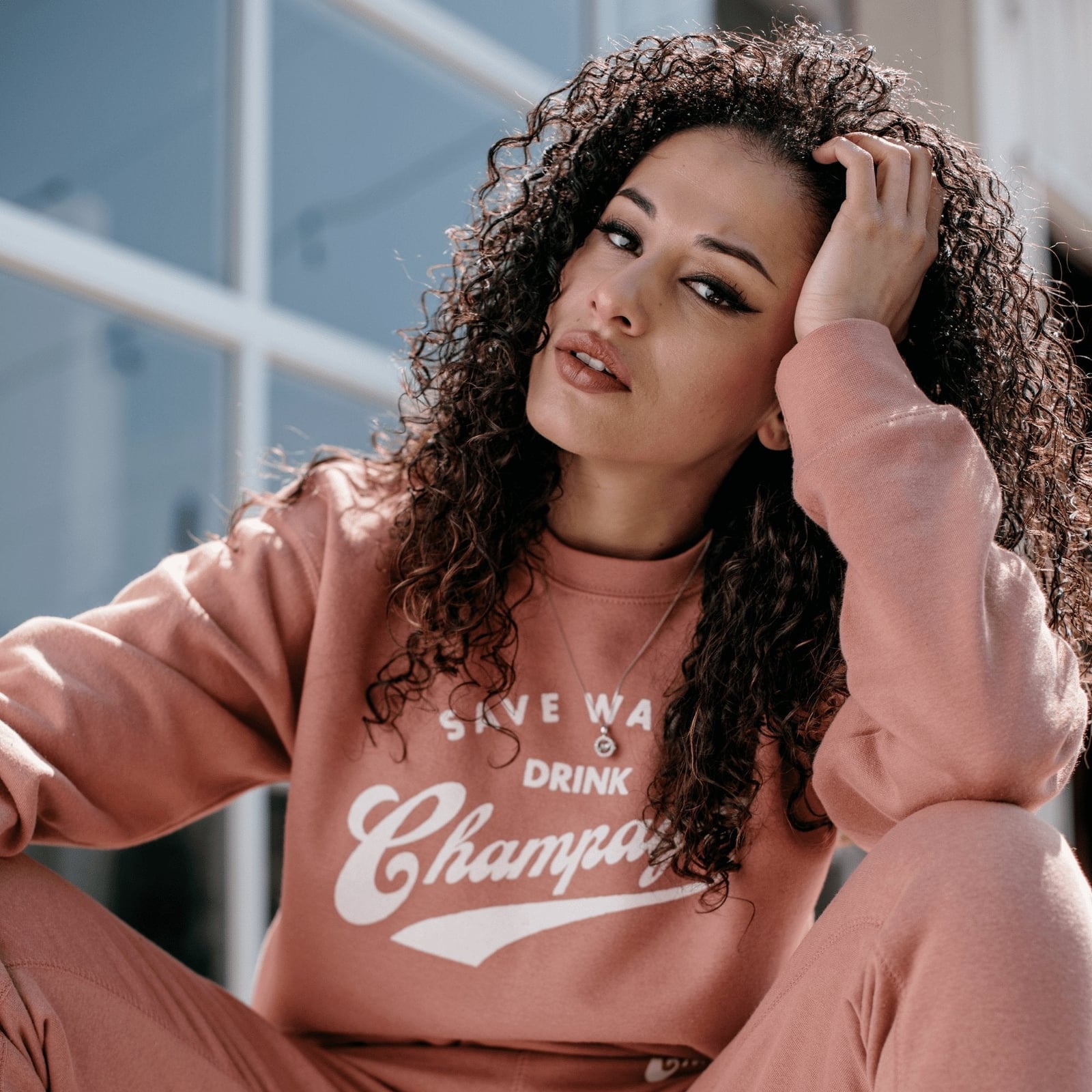 Pink graphic loungewear set Pink graphic loungewear set — Lazy Outfits