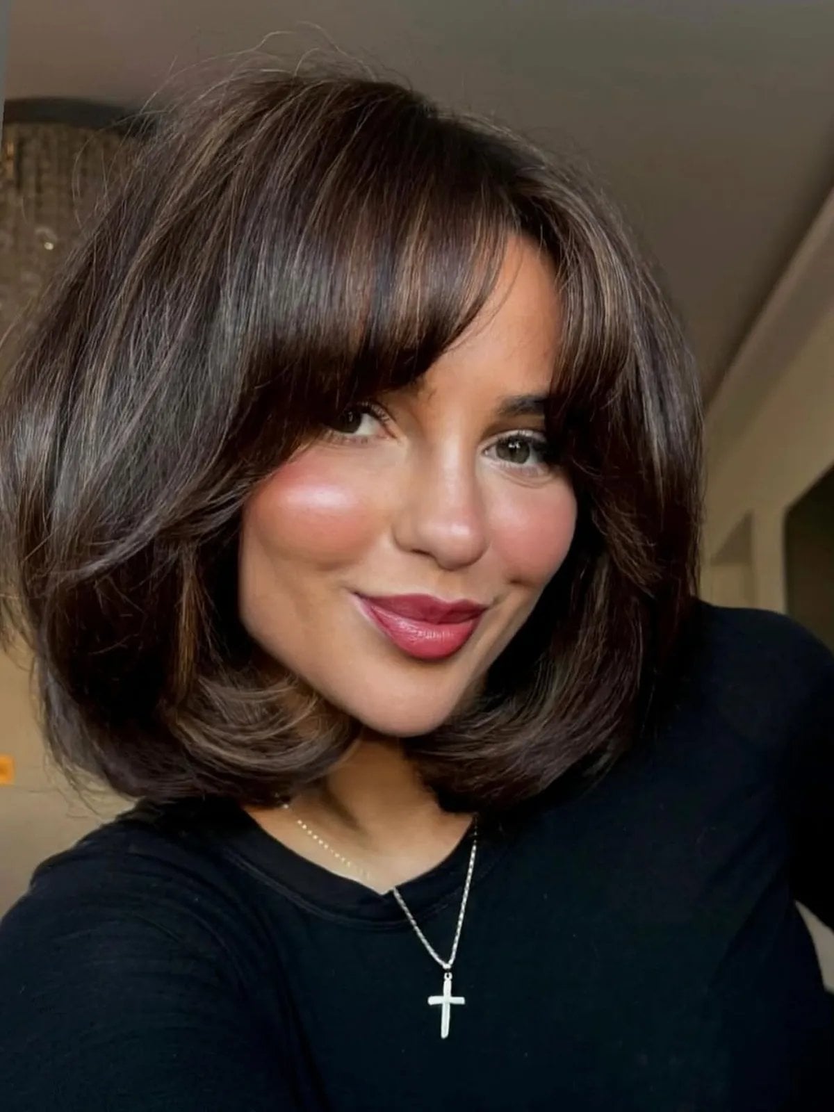 Dimensional Mocha Brown With Subtle Highlights Dimensional Mocha Brown With Subtle Highlights — Mocha Brown Hair