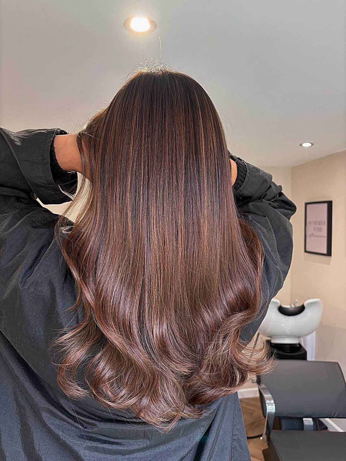 Rich Mocha Brown With Subtle Blended Highlights Rich Mocha Brown With Subtle Blended Highlights — Mocha Brown Hair