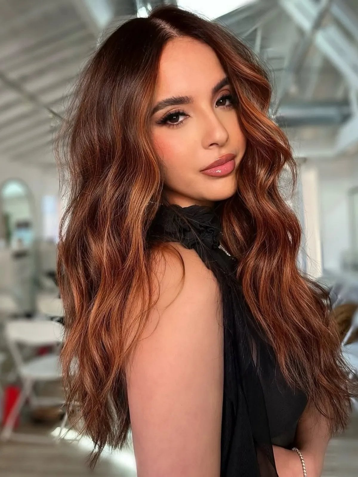 Medium Brown With Subtle Highlights Medium Brown With Subtle Highlights — Mocha Brown Hair